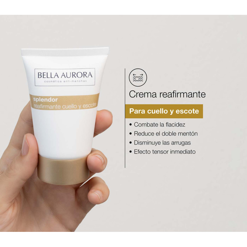 Bella Aurora Splendor crema reafirmante para cuello y escote ÚLTIMAS EDICIONES