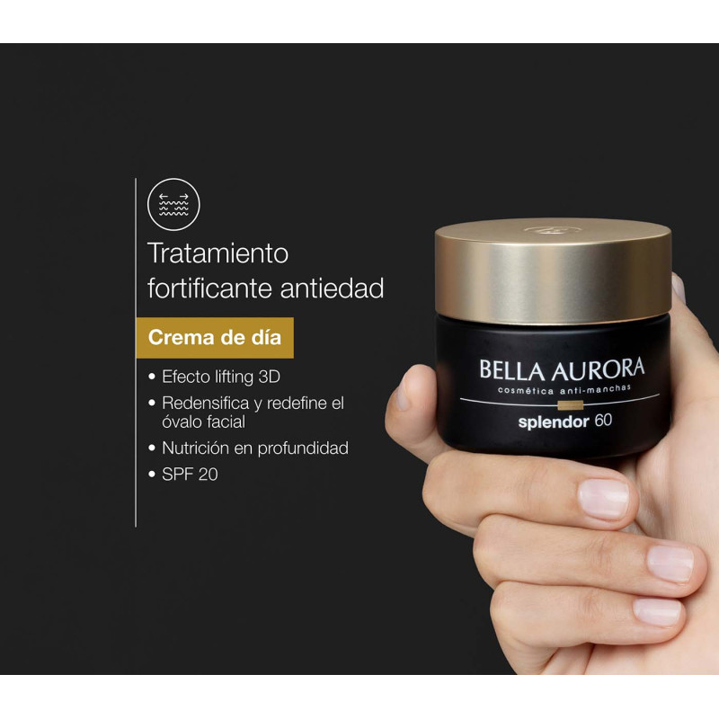 Bella Aurora Splendor +60 Crema de día antiedad y redensificante Último día