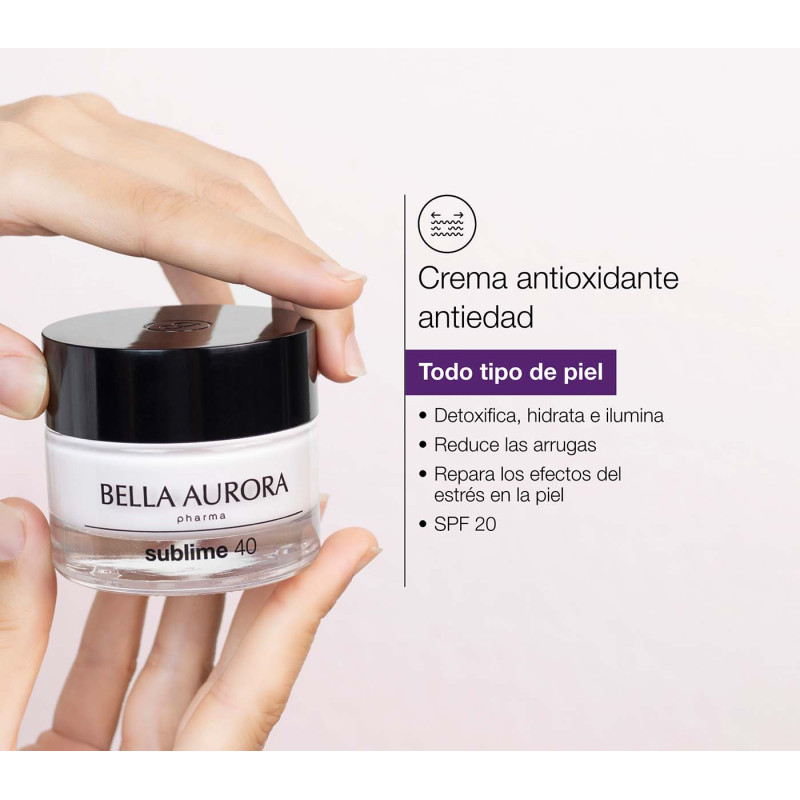 Bella Aurora Sublime 40 día crema antioxidante anti-edad Solo hoy
