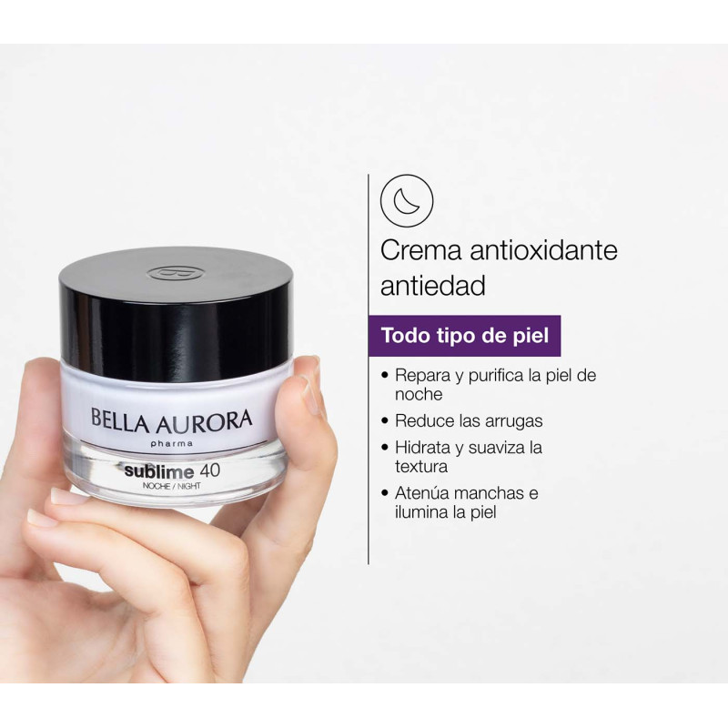 Bella Aurora Sublime 40 noche crema reparadora anti-edad Oferta especial de fábrica