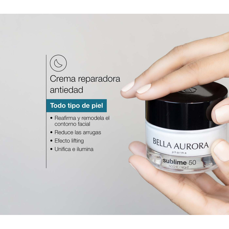 Bella Aurora Sublime 50 noche crema reafirmante anti-edad Superdescuento