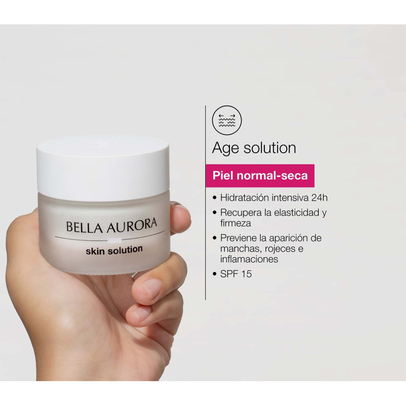 Bella Aurora Crema hidratante intensiva de día Hydra Rich Solution Limitado a 3 días
