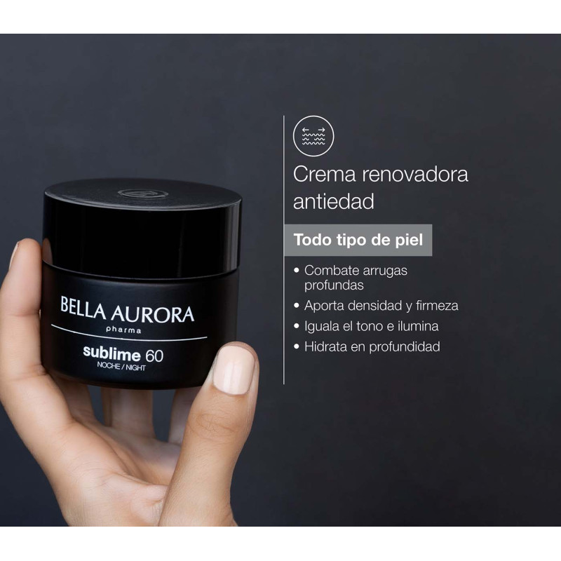 Bella Aurora Sublime 60 noche crema renovadora anti-edad Ofertas de temporada