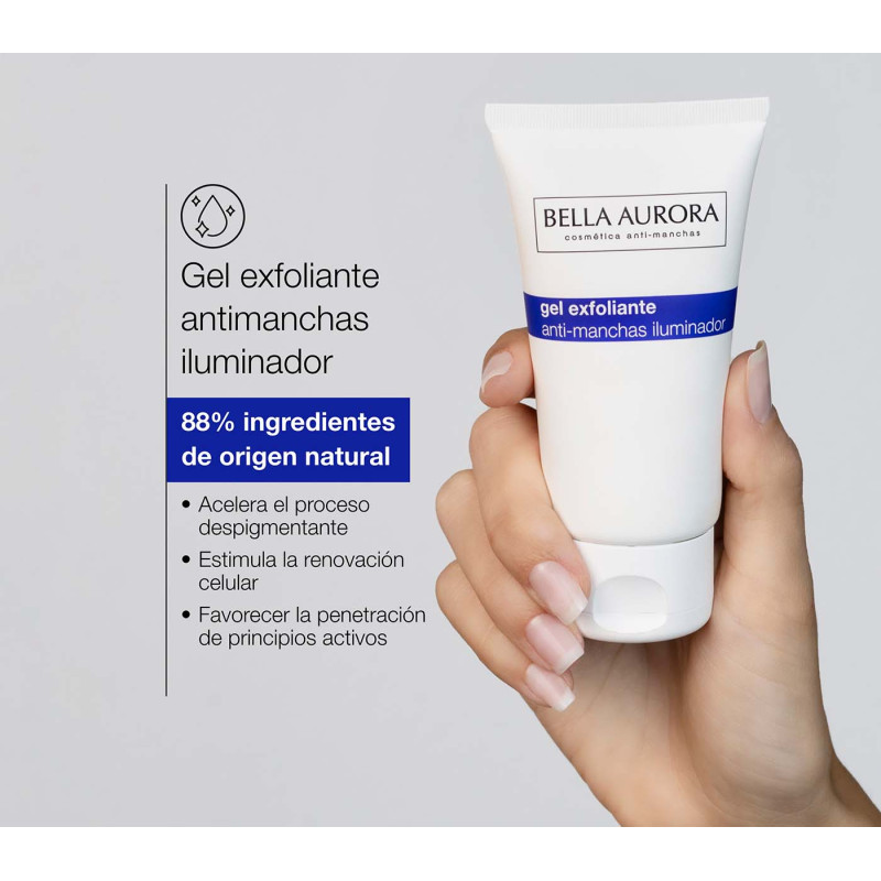 Bella Aurora Gel exfoliante antimanchas e iluminador Devoluciones gratuitas