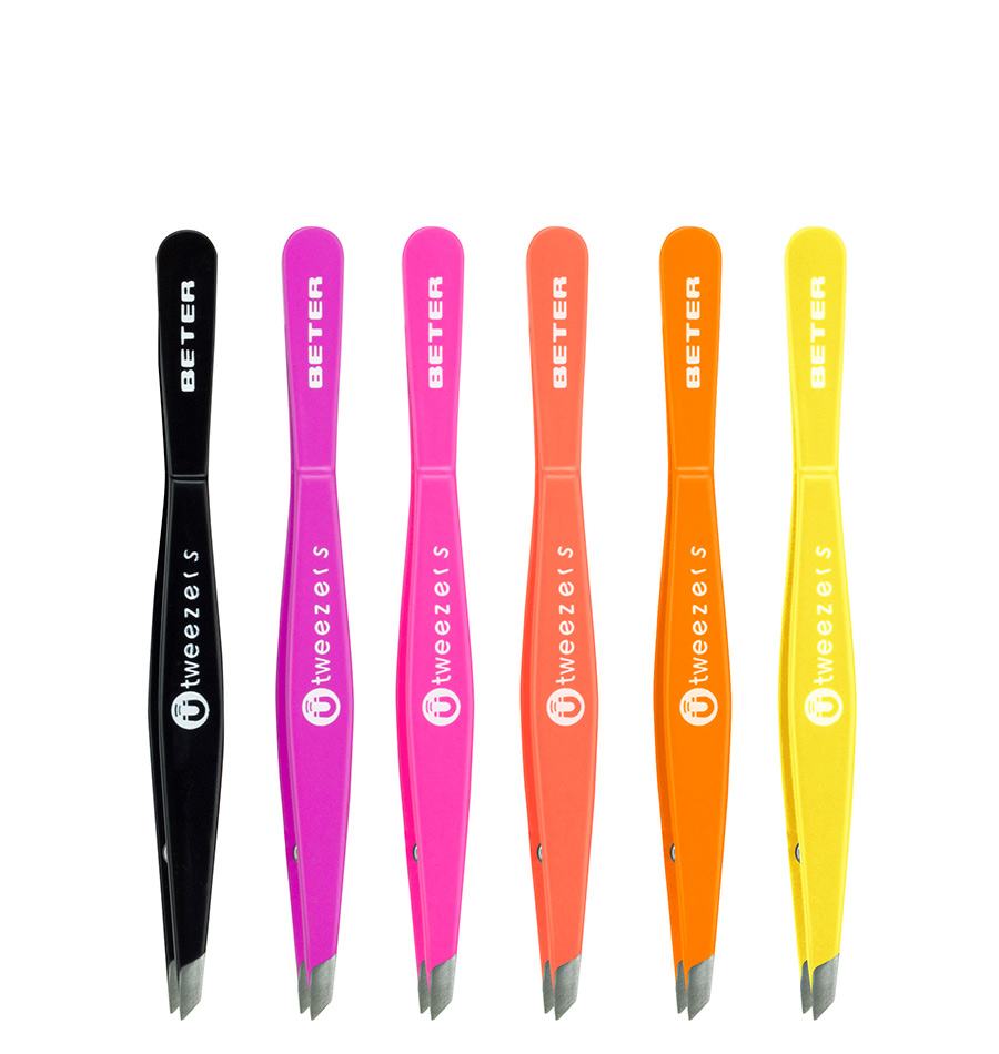 Beter Pinza de depilar magnética de punta oblicua Ü Tweezers Gran oferta