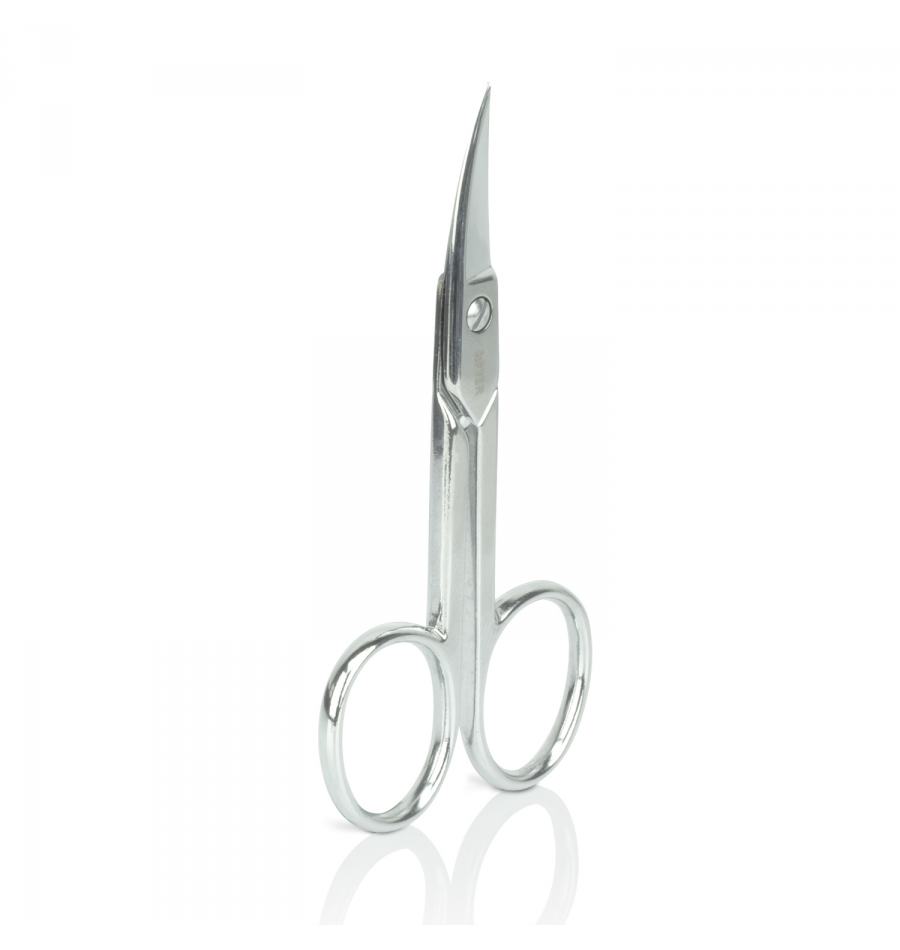 Beter Tijera manicura uñas curva cromada Outlet online