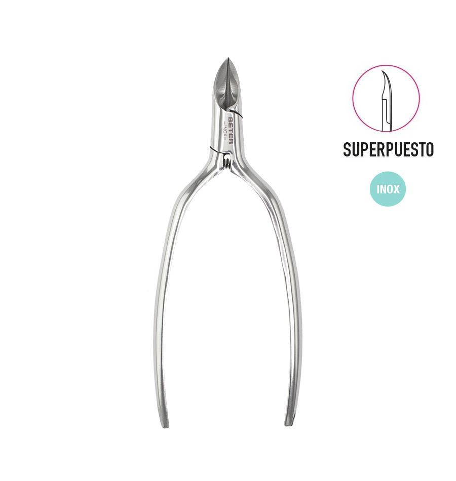 Beter Alicate manicura uñas cromado superpuesto