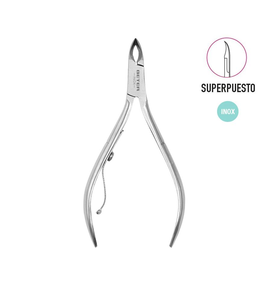 Beter Alicate manicura pieles superpuesto inoxidable