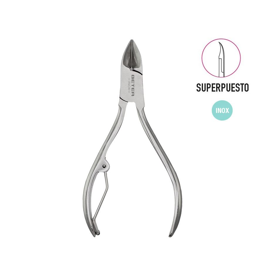 Beter Alicate manicura uñas superpuesto inoxidable