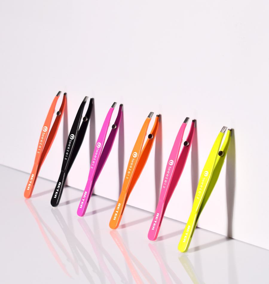Beter Pinza de depilar magnética de punta recta Ü Tweezers