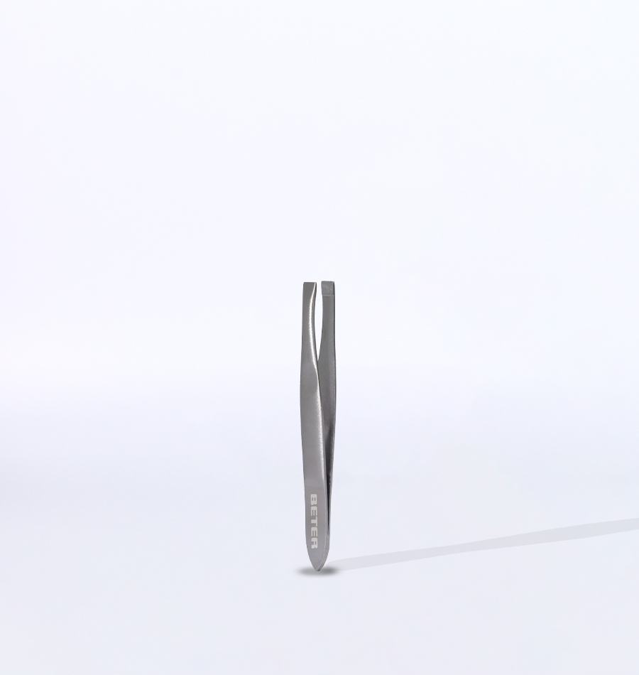 Beter Pinza de depilar punta recta inoxidable En oferta