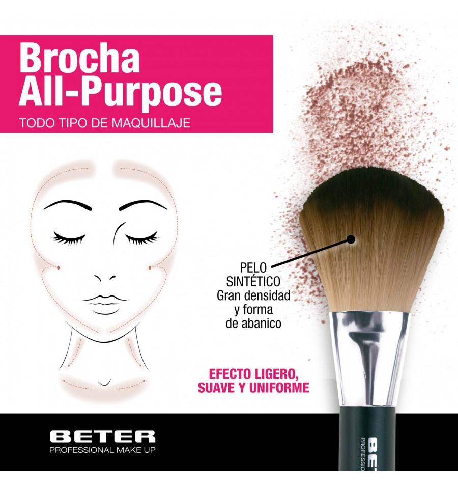 Beter Brocha de maquillaje pelo sintético Último día