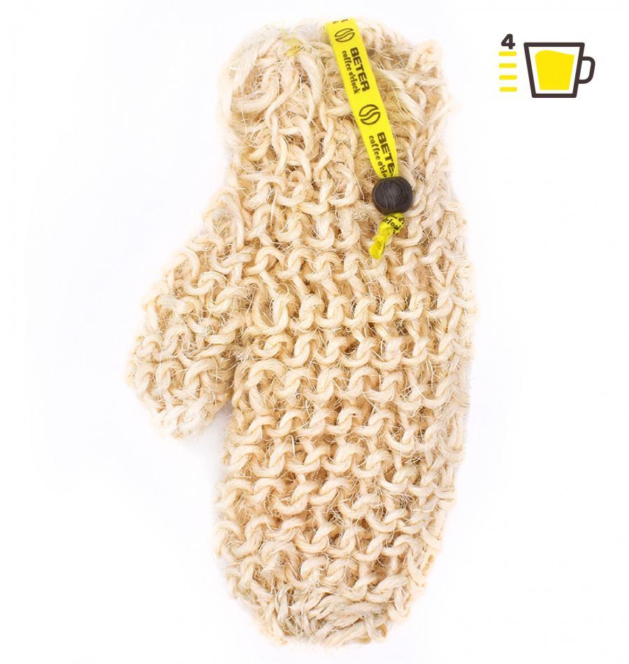 Beter Guante de sisal Coffee O clock