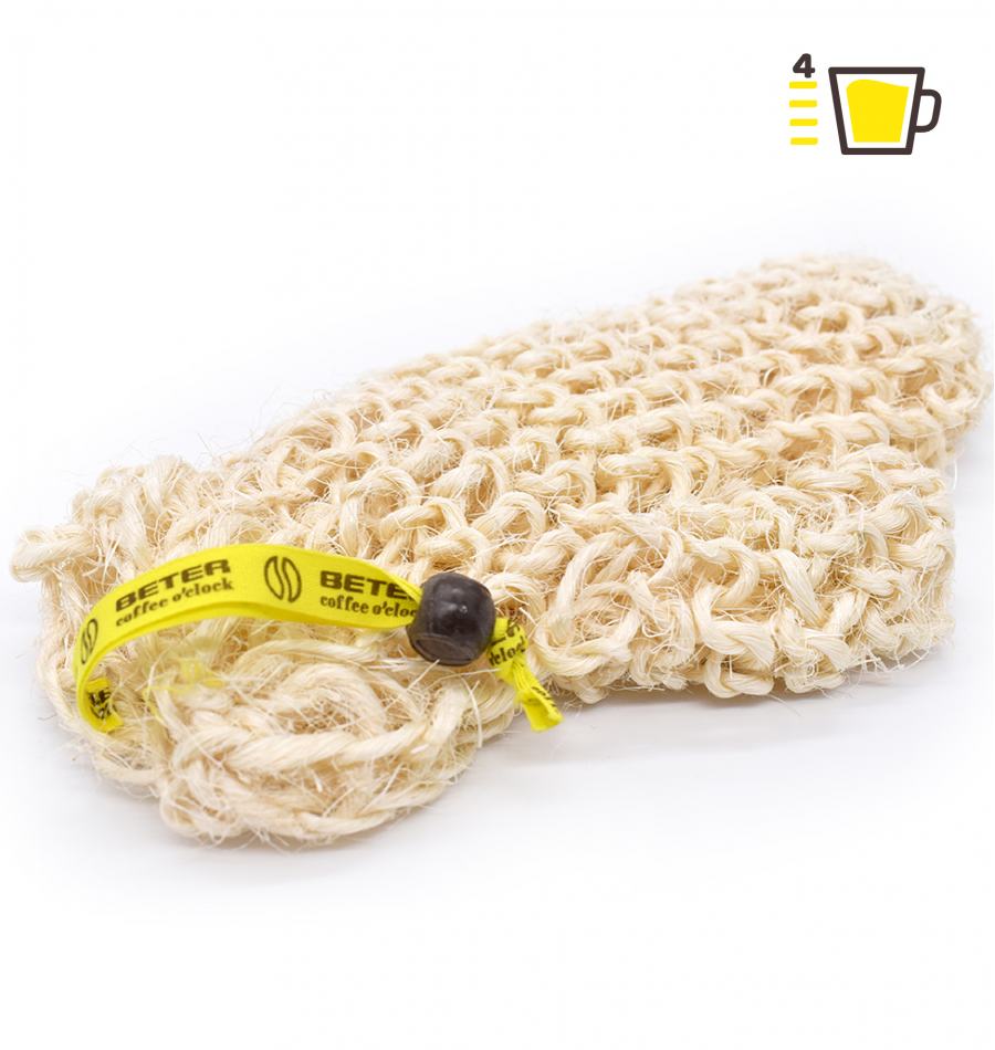 Beter Guante de sisal Coffee O clock Venta caliente