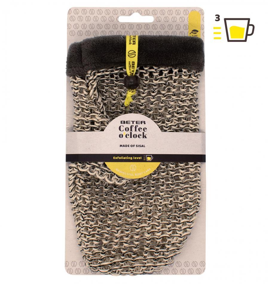 Beter Guante de sisal y lino Coffee O clock En oferta