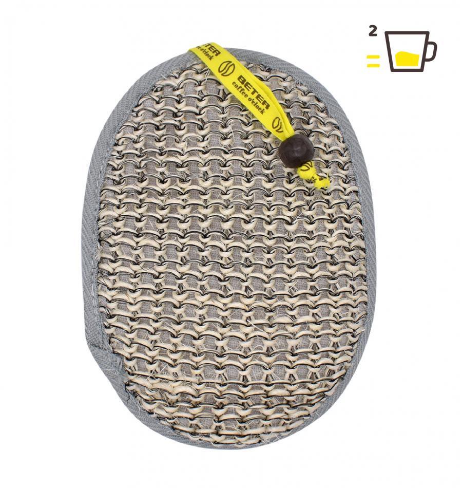 Beter Esponja de sisal y lino Coffee O clock