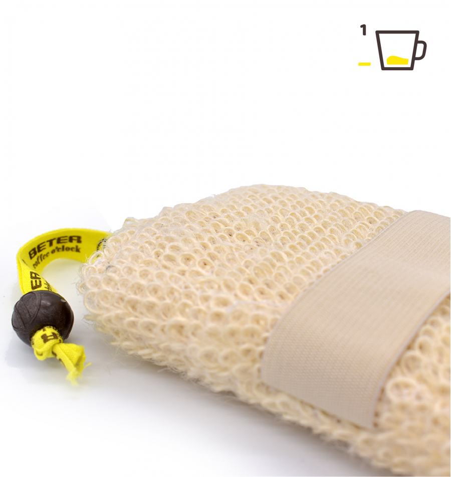 Beter Esponja de cáñamo Coffee O clock Rebajas de fábrica