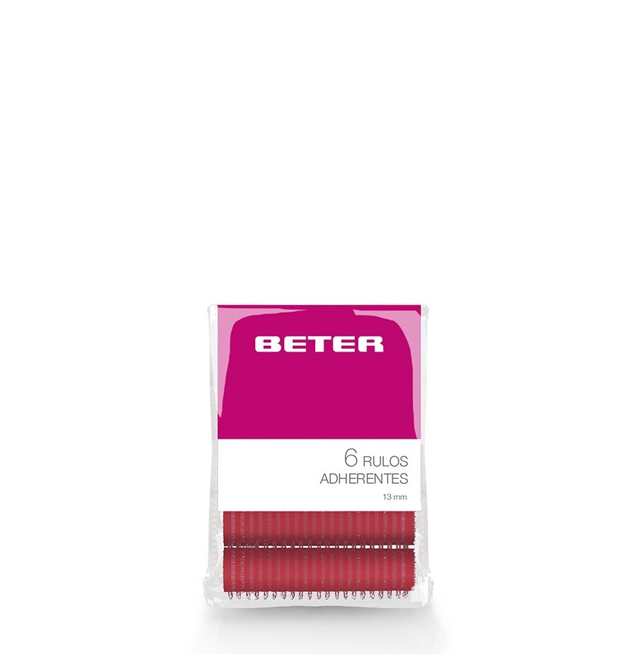 Beter 6 Rulos autoadherentes 13 mm