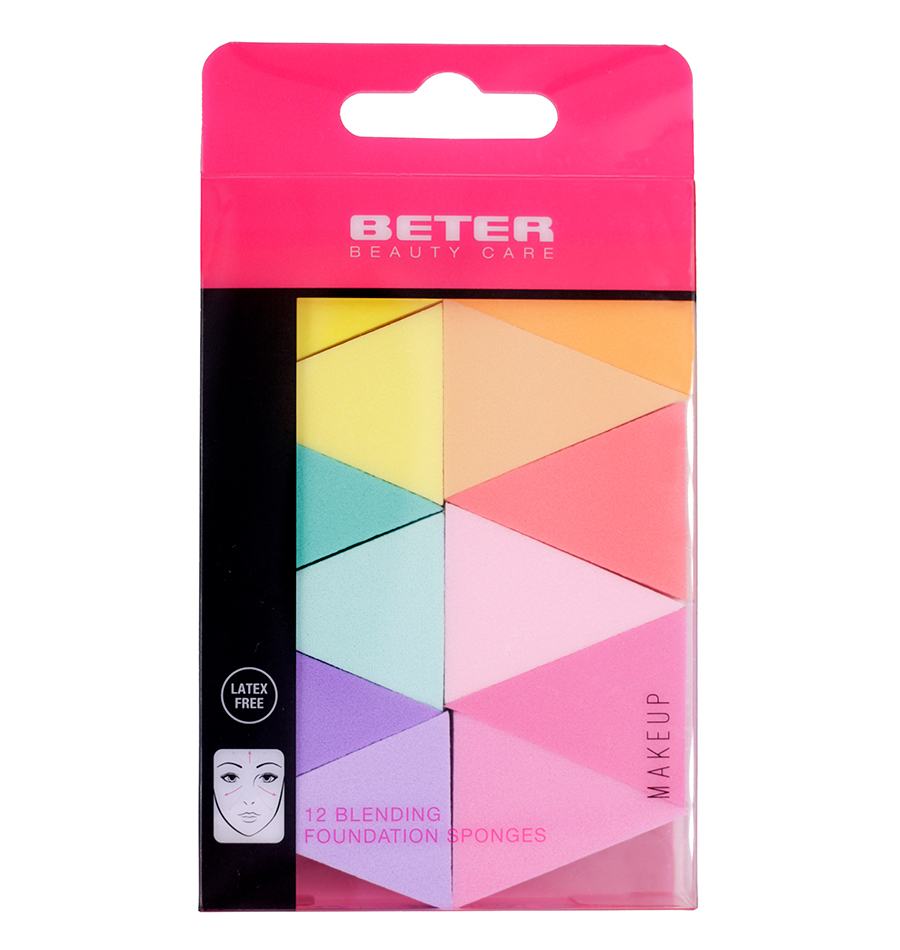 Beter Esponjas de maquillaje triangulares · Sin látex
