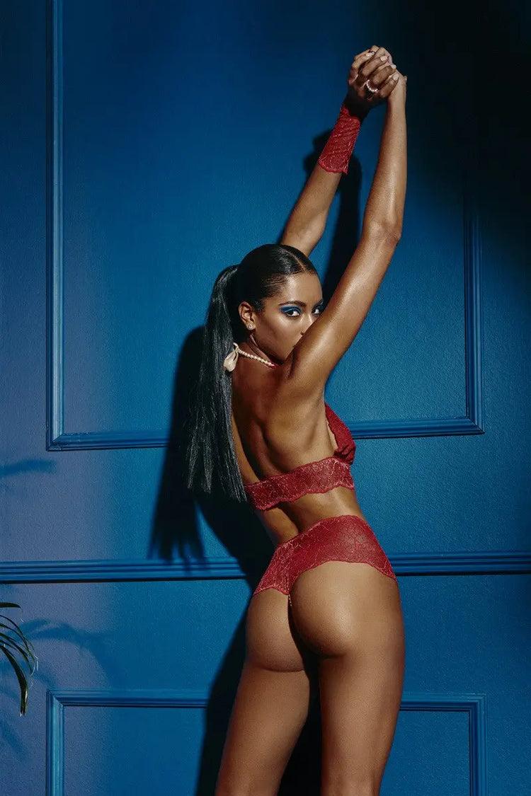 Bracli Sydney Panty Rojo Promoción por tiempo limitado