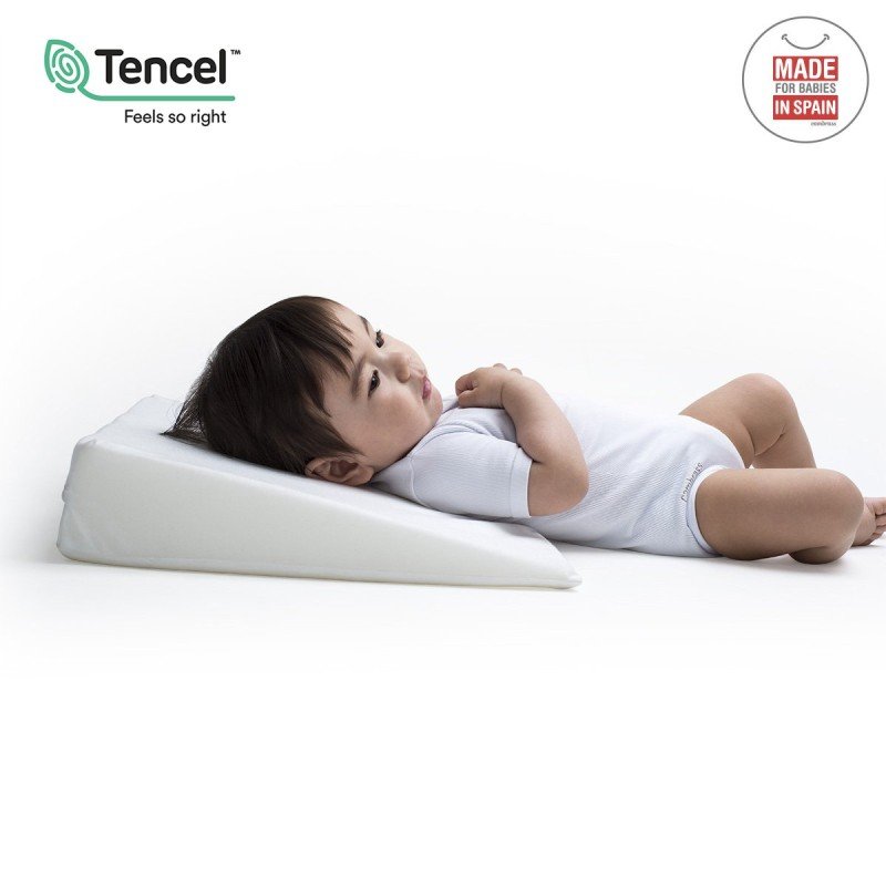 ﻿Cambrass ALMOHADA CONFORT CUNA 55x37x8.5 CM LISO E BLANCO Tienda de fábrica