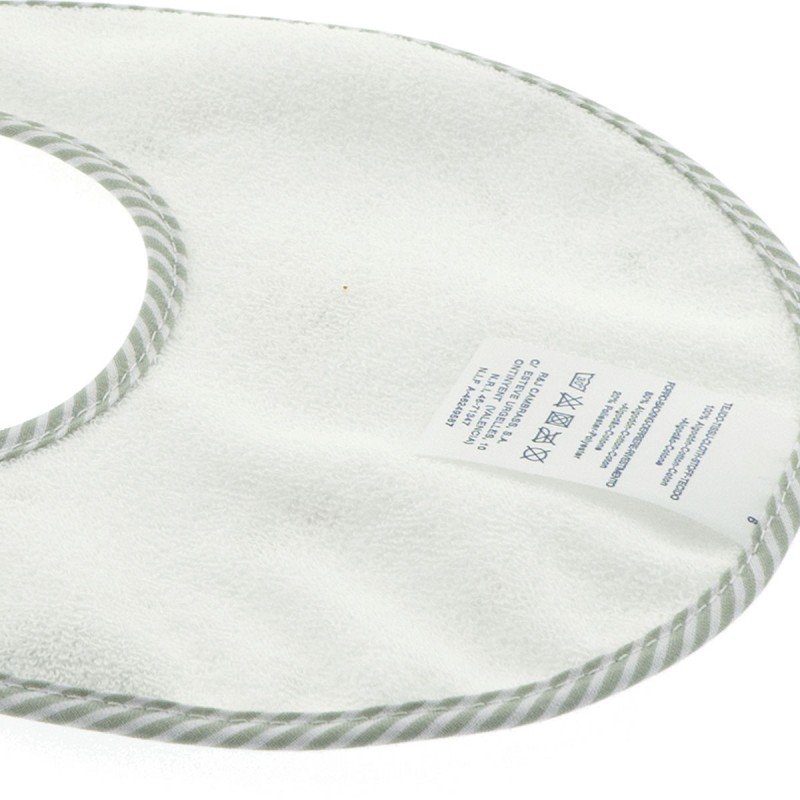 Cambrass BABERO REDONDO CON VELCRO GREENY VERDE 16x19x1 CM Libre de impuestos