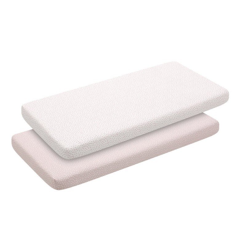 Cambrass BAJERA CUNA 60 PACK 2 UDS. 60x120x17 CM LIBERTY ROSA