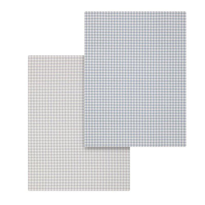 Cambrass BAJERA CUNA 60 PACK 2 UDS. 60x120x17 CM MINI WINDSORD GRIS Ventas relámpago