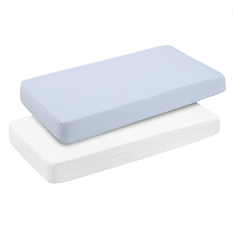 Cambrass BAJERA CUNA 60 PACK 2 UDS. 60x120x17 CM SOFT CELESTE