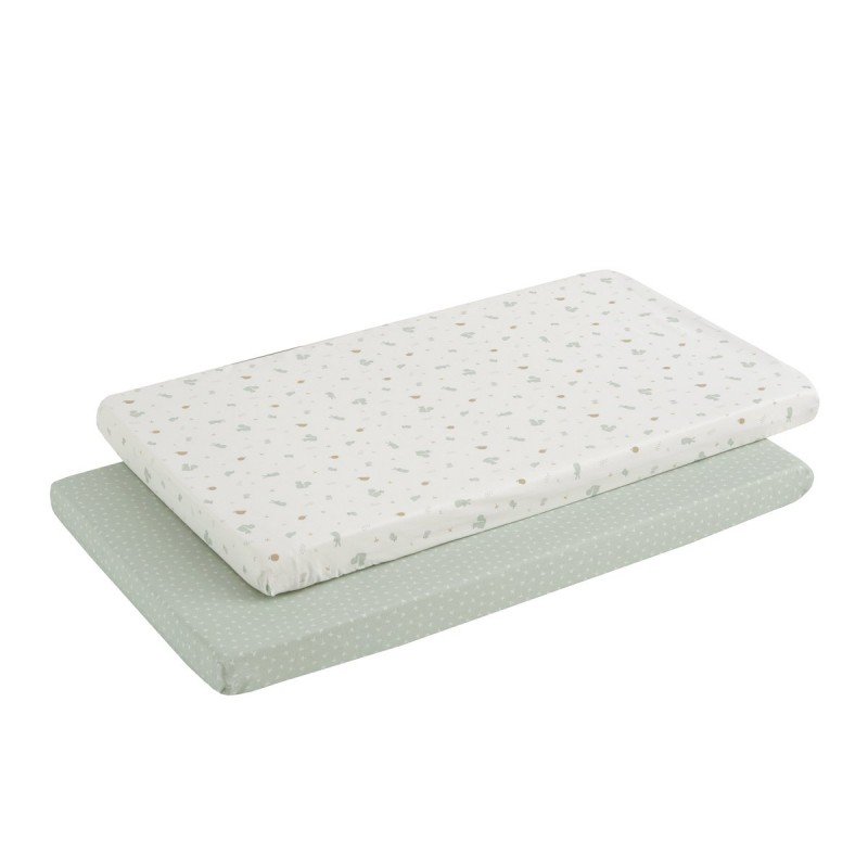 Cambrass BAJERA MINICUNA PACK 2 UDS. 50x82x10 CM ARDI VERDE