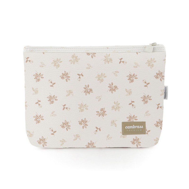 Cambrass BOLSA ASEO BRANCH BEIGE 6x28x20 CM