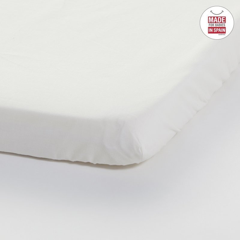 Cambrass SABANA BAJERA AJUST. MINICUNA 50x82x10 CM LISO E BEIGE Outlet