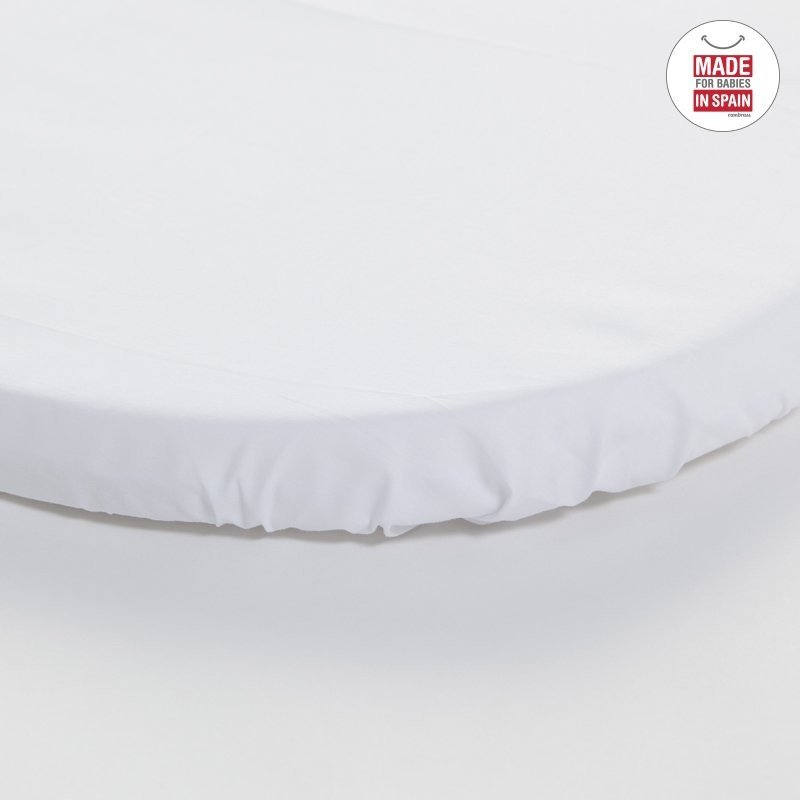Cambrass SABANA BAJERA AJUST.MOISES/CAR 35x80x7 CM LISO E BLANCO Venta caliente