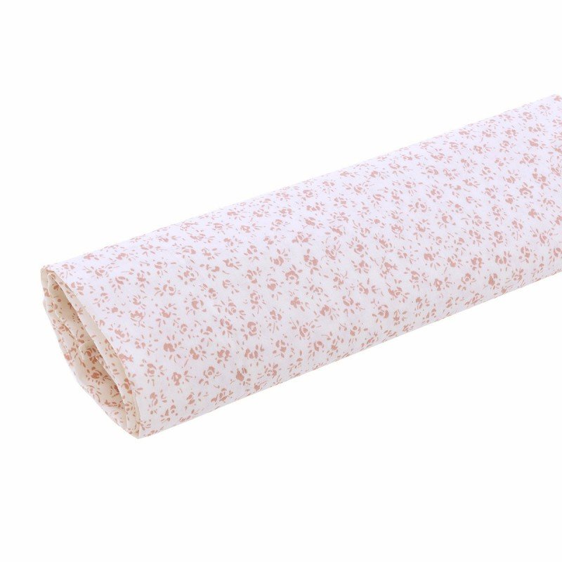 Cambrass SABANA CUNA 3 PCS (CUNA 70) 120x180x1 CM LIBERTY ROSA Oferta especial de fábrica