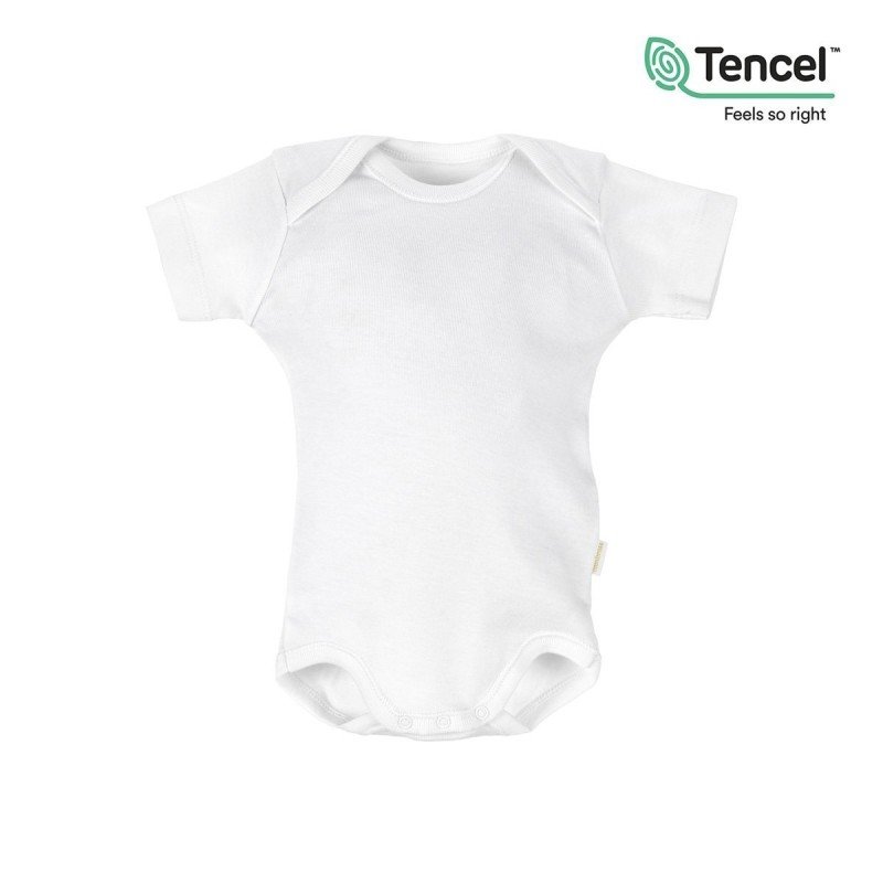 Cambrass BODY MANGA CORTA I. TENCEL BLANCO