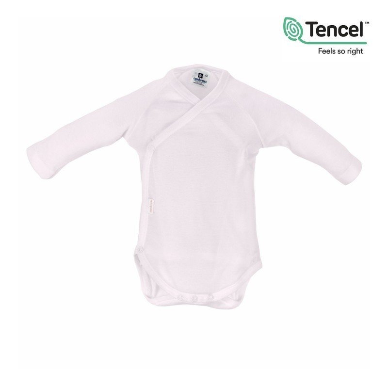 Cambrass BODY RECIEN NACIDO M.LARGA TENCEL ROSA