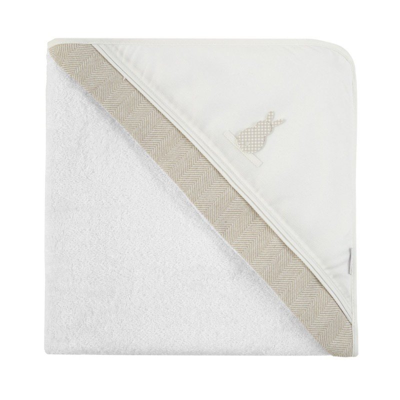 Cambrass CAPA DE BAÑO DELANTAL 100x100x1 CM LINO BEIGE