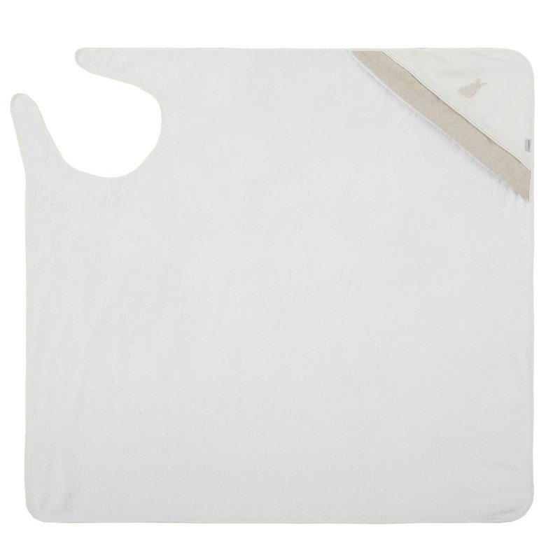 Cambrass CAPA DE BAÑO DELANTAL 100x100x1 CM LINO BEIGE Envío internacional gratuito