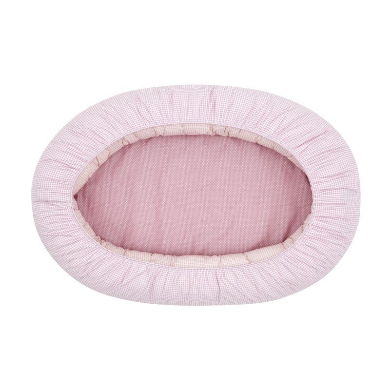 Cambrass CUNA NIDO BEBE VICHY10 55x90x15 CM ROSA Superdescuento