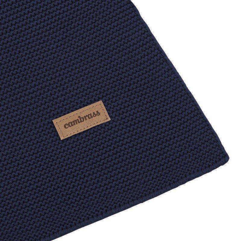 Cambrass MANTA PUNTO BAMBOO 80x100x1 CM PLAIN GG5 AZUL MARINO 2025