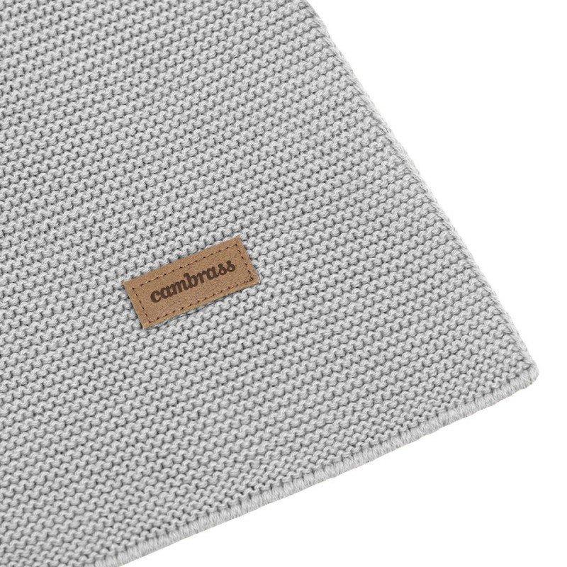 Cambrass MANTA PUNTO BAMBOO 80x100x1 CM PLAIN GG5 GRIS En línea