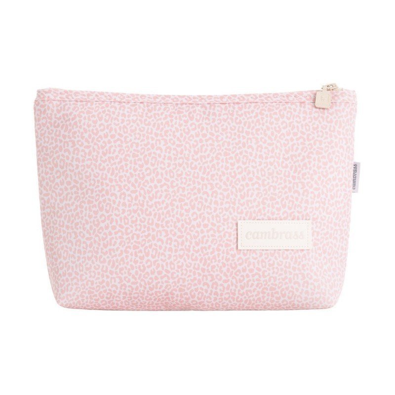 Cambrass BOLSA ASEO ANIMAL PRINT ROSA 6x28x20 CM