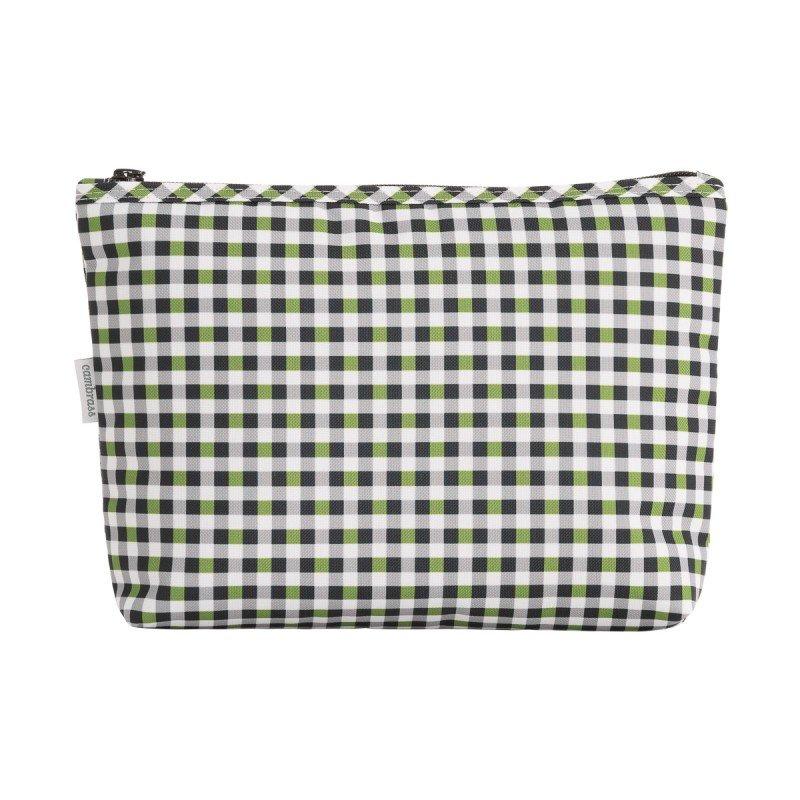 Cambrass BOLSA ASEO NEW VICHY KAKI 6x28x20 CM Ahorra y exporta