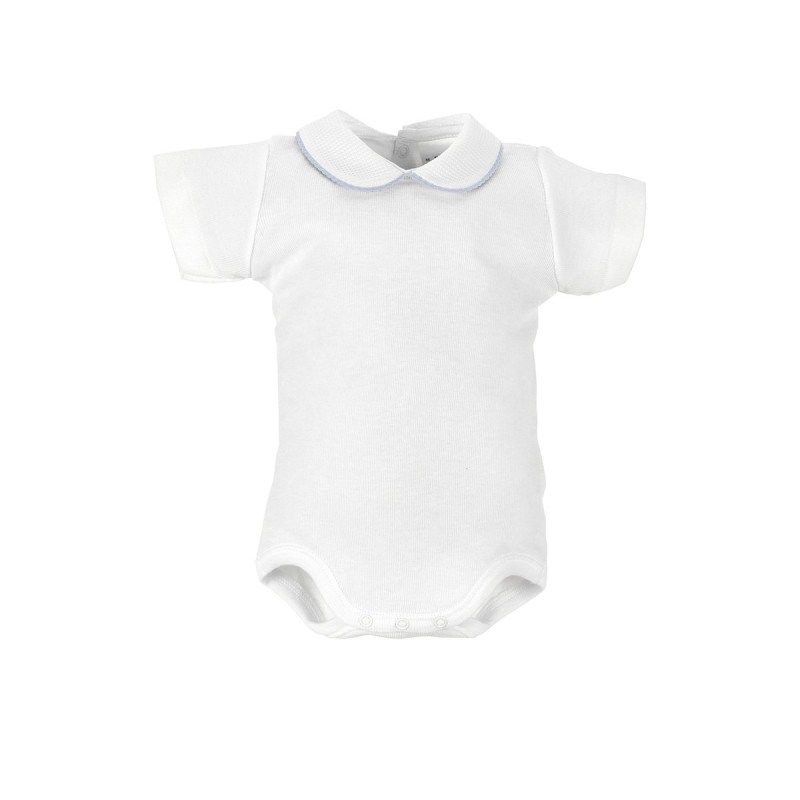 Cambrass BODY CON CUELLO MANGA CORTA I. 0703 CROQUET CELESTE