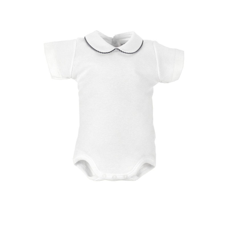 Cambrass BODY CON CUELLO MANGA CORTA I. 0703 CROQUET GRIS