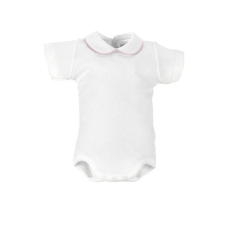 Cambrass BODY CON CUELLO MANGA CORTA I. 0703 CROQUET ROSA