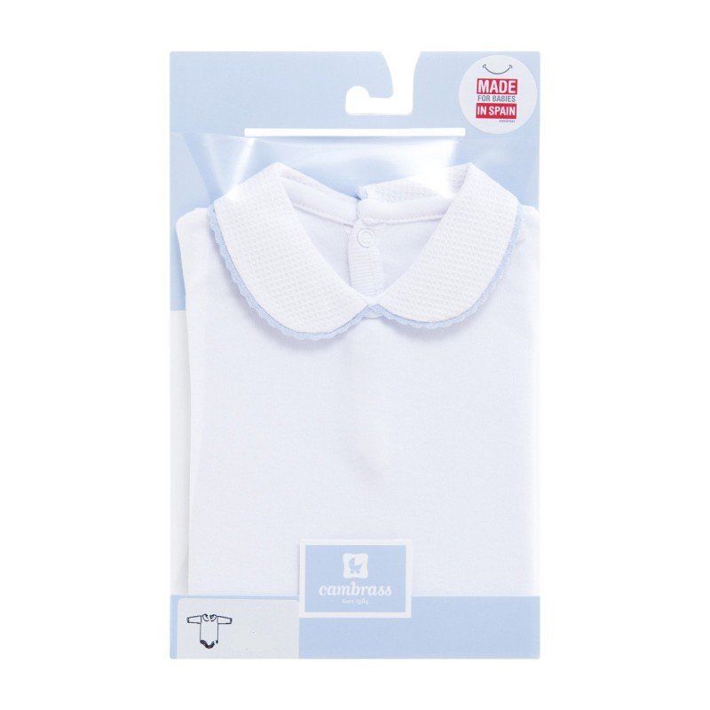 Cambrass BODY CON CUELLO MANGA LARGA I. 0703 CROQUET CELESTE Solo queda un día