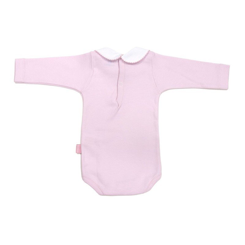 Cambrass BODY CON CUELLO MANGA LARGA I. D.R. LISO ROSA Tienda de fábrica