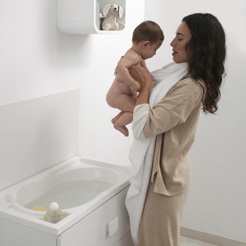 Cambrass CAPA DE BAÑO DELANTAL 100x100x1 CM LISO E CELESTE Liquidación
