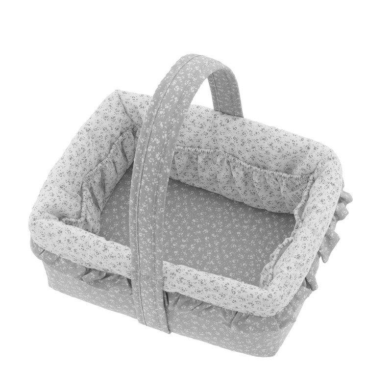 Cambrass CESTA CANASTILLA 22.5x29x29 CM LIBERTY GRIS Tienda de fábrica
